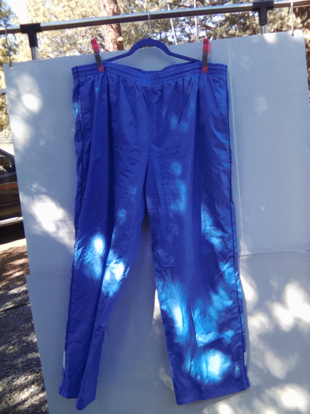 Women's Athletic Track Pants in Blue